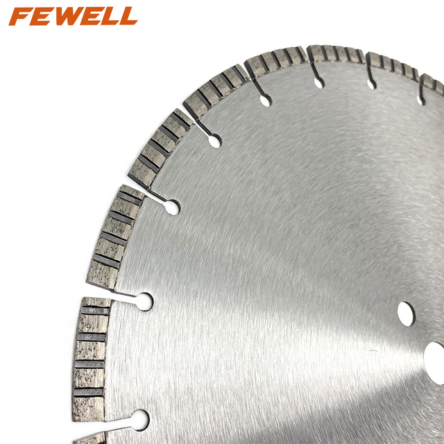 Premium grade Laser welded14inch 350*10*20mm segmented turbo diamond saw blade for cutting concrete beton reinforced concrete
