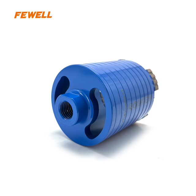 72mm M16 Laser Welded Top Slots Dry Drilling Diamond Core Drill Bit Set for Concrete Beton Rocks