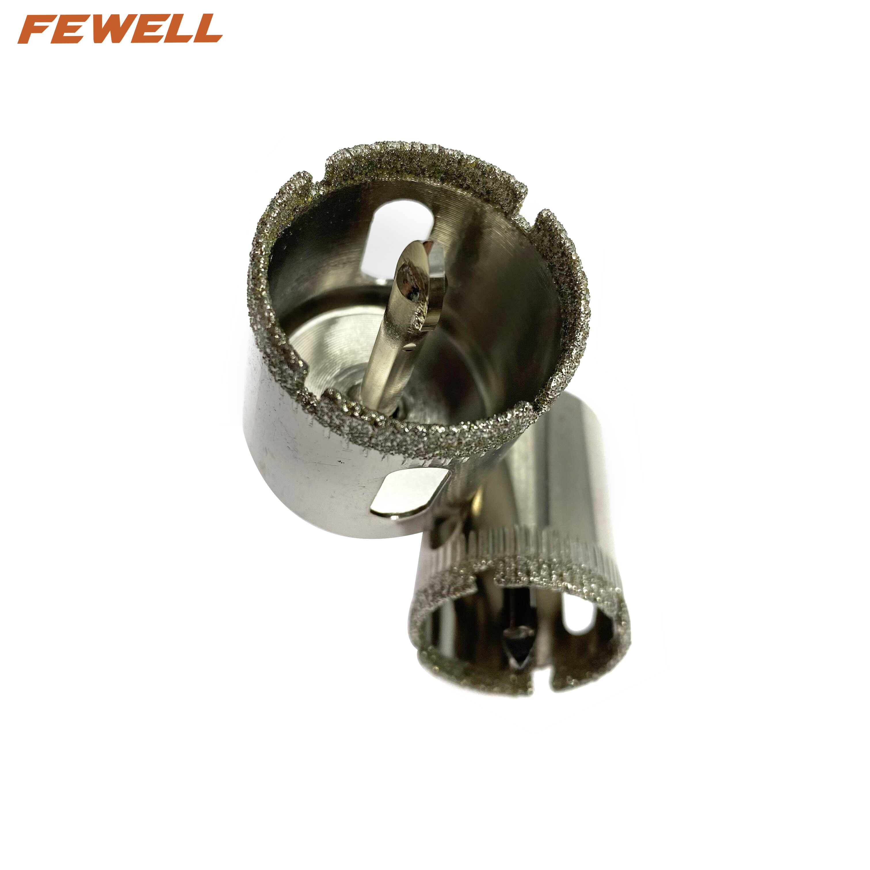 High quality electroplated diamond positioning core drill bits glass hole saw 25-100mm for marble granite tiles