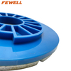 High quality 6inch 150mm 50# diamond polishing Pads for stone ceramic concrete granite 