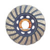 High quality Silver Brazed 4/4.5/5/7inch 100/115/125/180*5*22.23mm diamond turbo cup wheel for grinding stone concrete