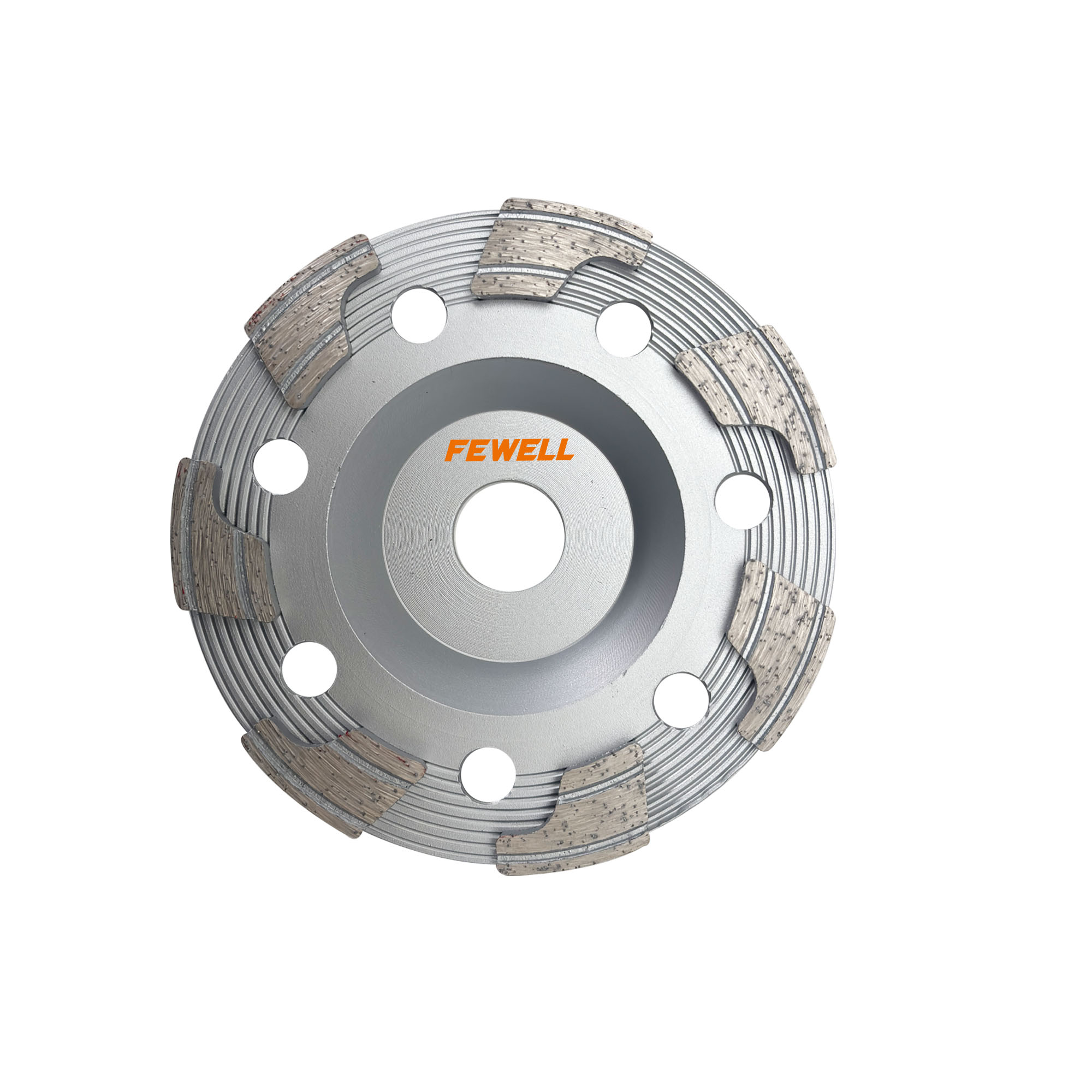 5" New Shape Cold Press 5inch 125*22.23mm Abrasive Disc Diamond Grinding Cup Wheel for Grinding Concrete