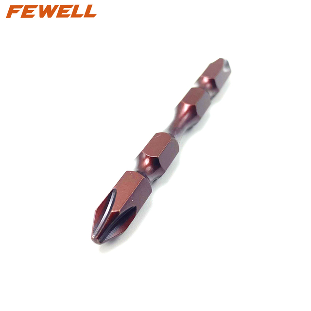 10pcs PH2 65mm magnetic drill cross screwdriver bit for Rotary Drill Screwdriver