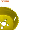 High quality 68/162mm BI- Metal Hole Saw for Stainless Steel Metal Wood Drilling
