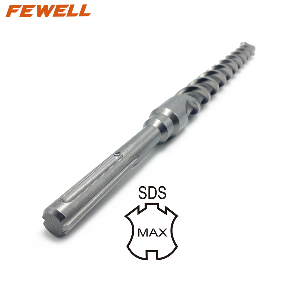 High quality Single tip SDS max 38*600mm Electric hammer Drill Bit for drilling Concrete wall hard rock Granite