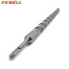 High quality SDS plus Carbide flat Tip 28mm Double Flute Electric Hammer Drill Bit for Concrete wall Masonry Stone granite