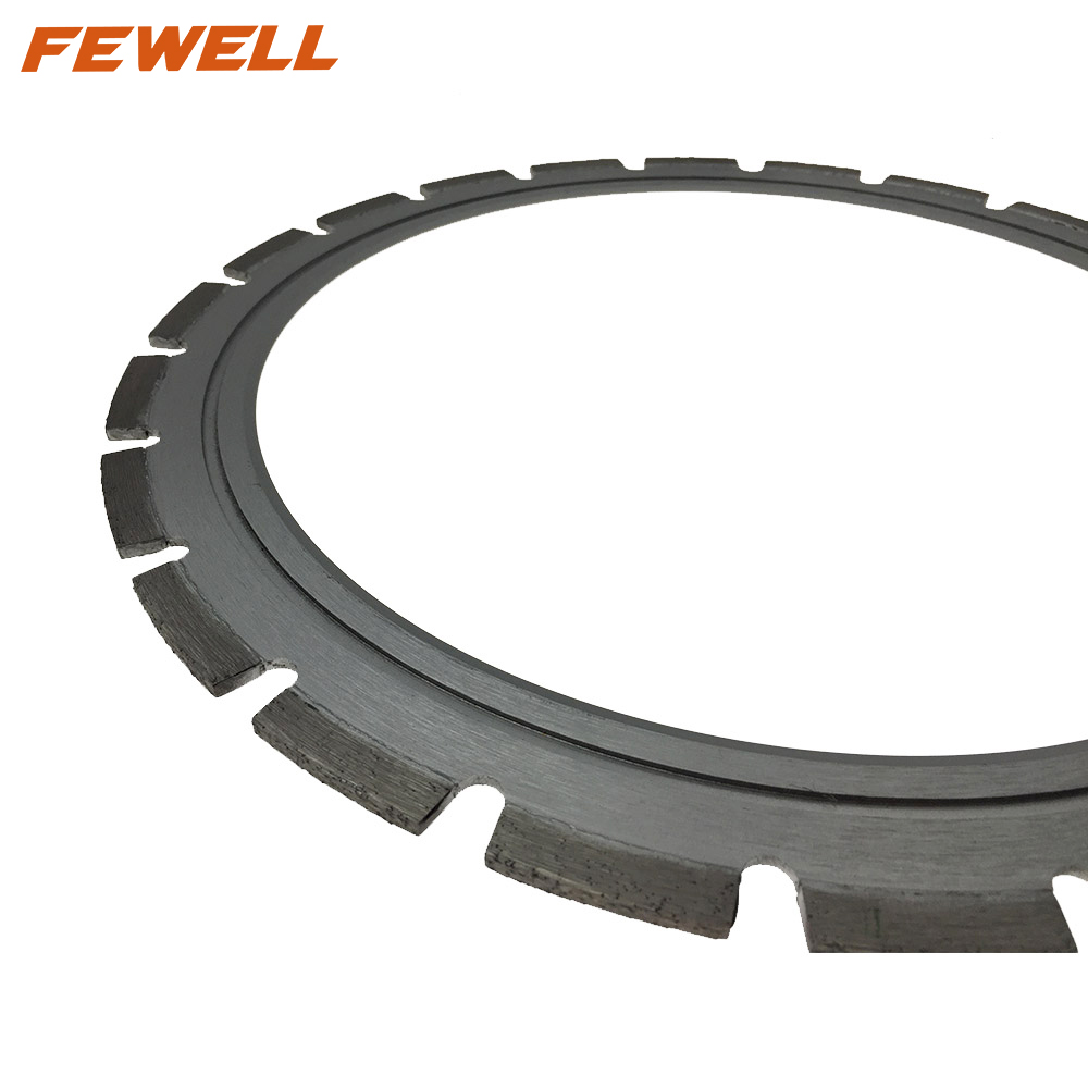 High quality Laser welded 14inch 350*10*22T Ring shape diamond saw blade for cutting granite concrete beton