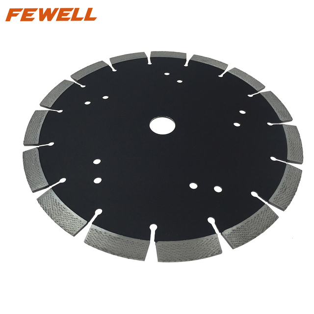 High quality laser welded 9inch 230*3.0*12*22.23mm arix diamond saw blade for cutting granite concrete
