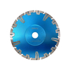 7Inch Hot Press 180mm Diamond Turbo Saw Blade with Protective Teeth And Reinforced Center for Cutting Granite Concrete Quartz Tile