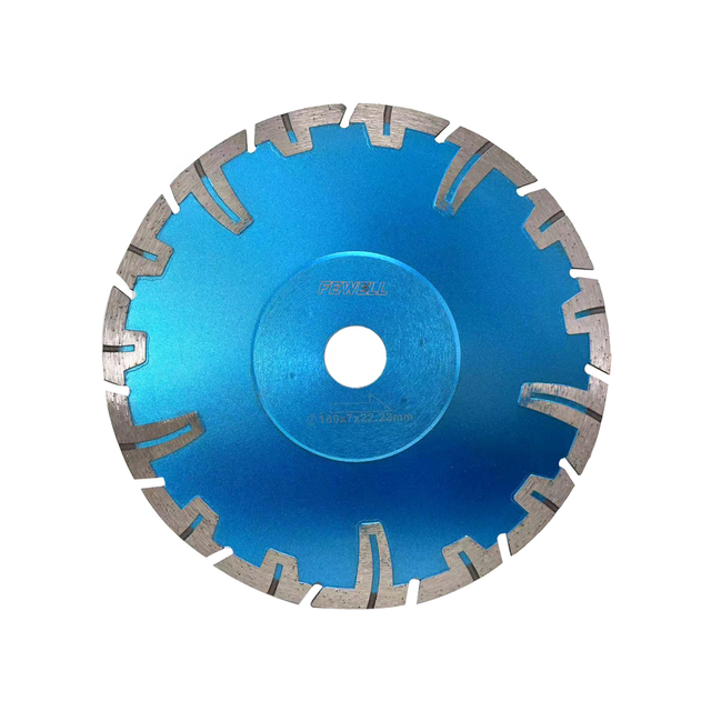 7Inch Hot Press 180mm Diamond Turbo Saw Blade with Protective Teeth And Reinforced Center for Cutting Granite Concrete Quartz Tile