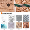 10pcs Serrated Eccentric Masonry Drill Bit Set Four-Edge Concrete Drill Bit for Concrete Glass Brick Cement Tile Marble Wood