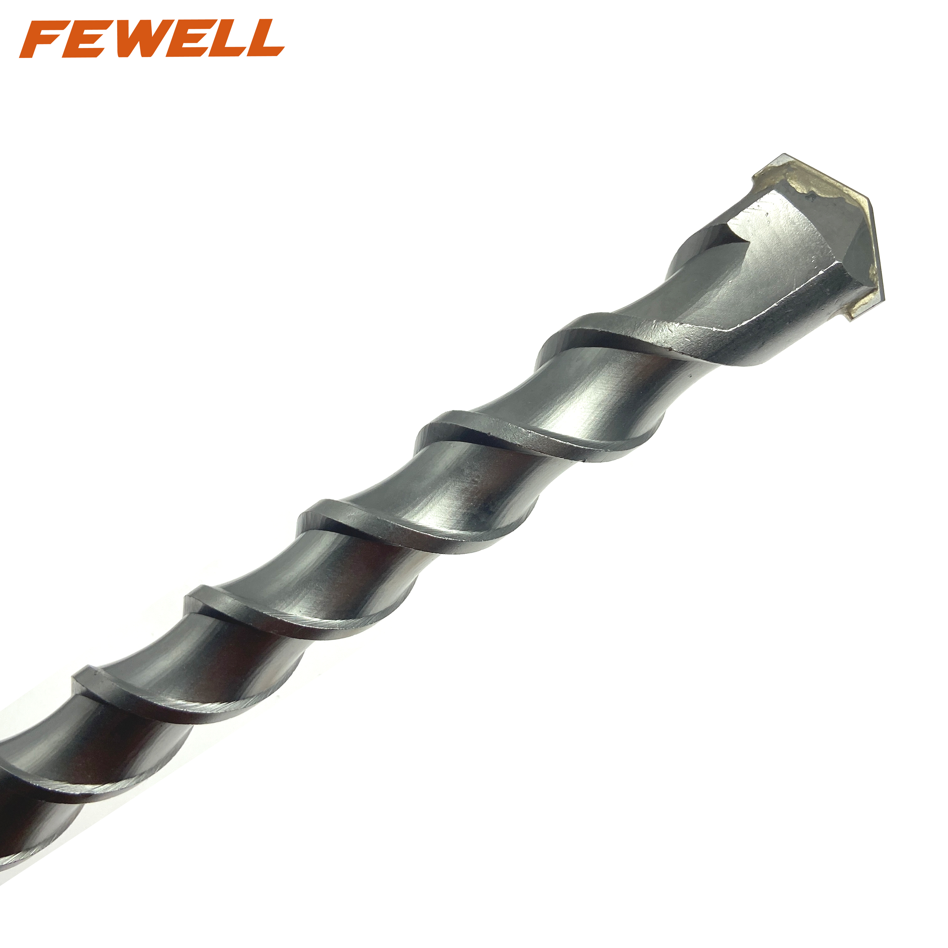 High quality SDS Max Carbide flat Tip 40*600mm Single Flute Electric Hammer Drill Bit for Concrete wall Masonry Stone granite