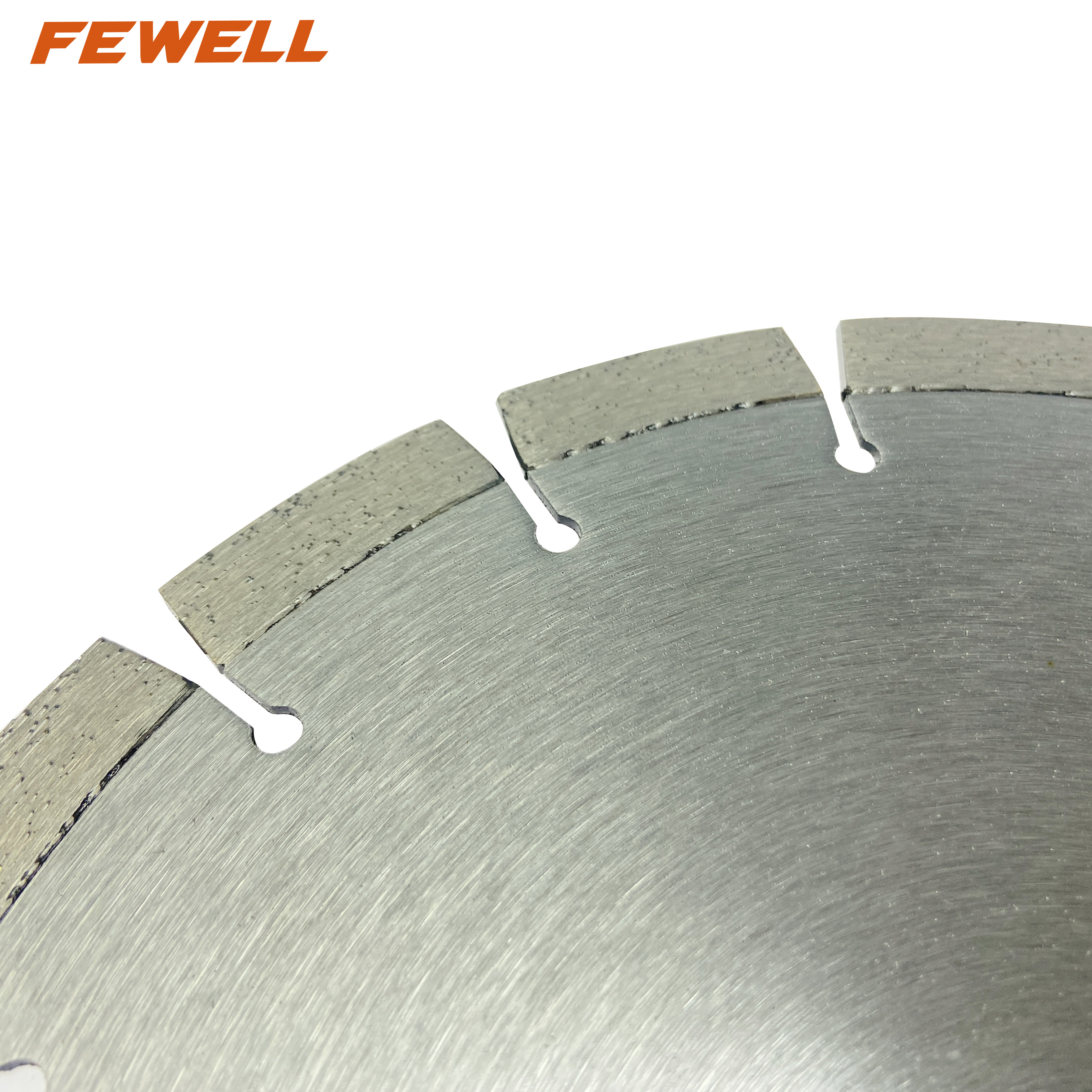 Laser welded 9inch 230*2.6*12*22.23mm diamond concrete saw blade for cutting concrete wall
