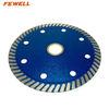 Premium quality hot press 4inch 105*1.2*7*20mm super thin turbo diamond saw blade for cutting tile porcelain 