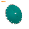 Professional 400-450mm 16-18inch Laser Welded Saw Blade with Deep Segments for Asphalt Road Cutting
