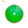 Hot Press 230*10mm 1.8mm Thickness Diamond Continuous Rim Saw Blade for Cutting Ceramic Tile Porcelain Marble