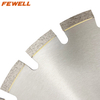 High quality 14in Silver brazed 350*3.4*10*50mm diamond saw blade for wet cutting asphalt