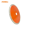Hot Press Music Slot J Slot Continuous Rim 7inch to 9inch Wet Porcelain Tile Ceramic Diamond Saw Blades Cutting Disc