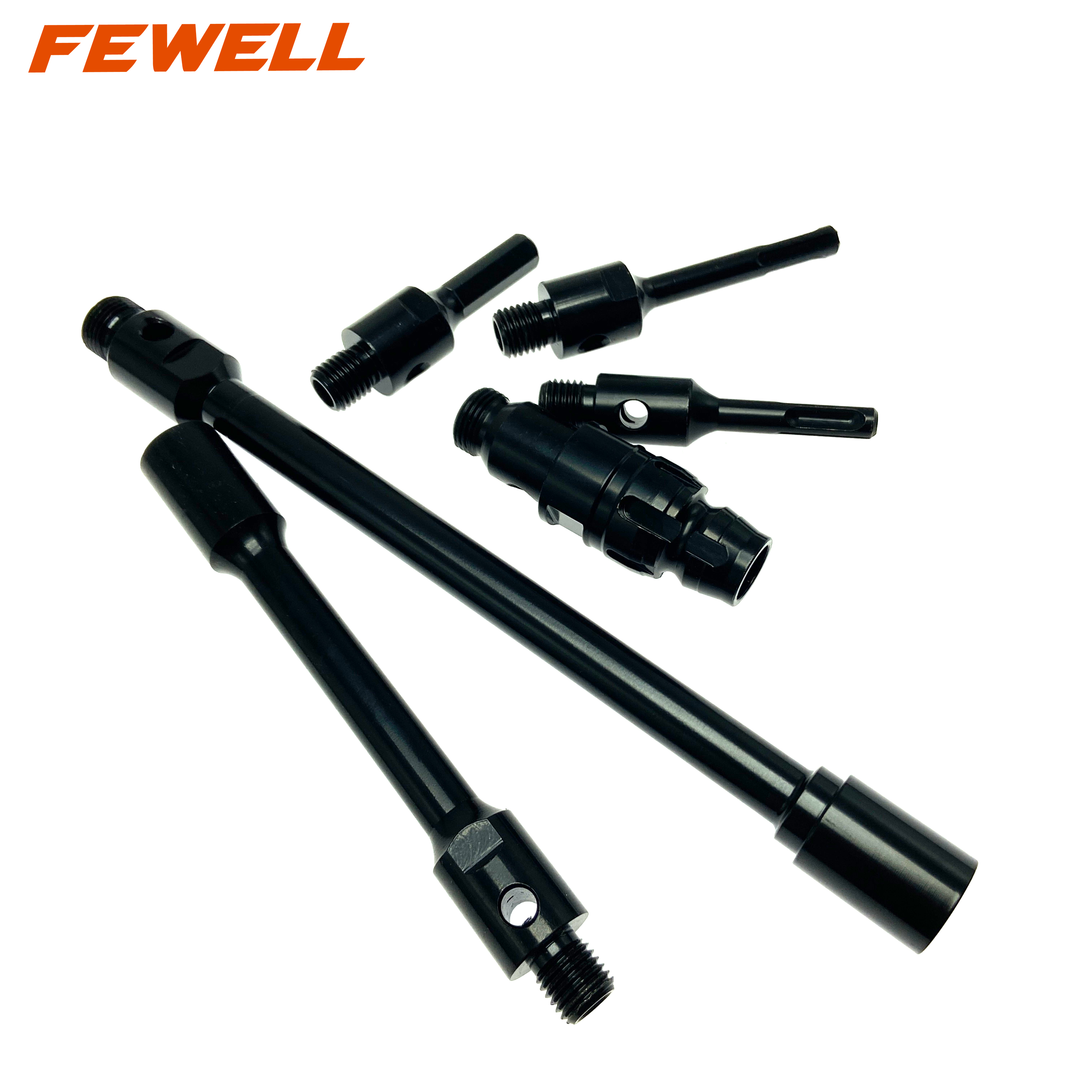 High quality G1/2BSP Male to G1/2BSP Female 300mm Connection Exchange Core Drill Bit Extension Rod Adapter 