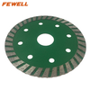 High quality cold Press 4inch 105*2.2*10*22.23mm turbo diamond saw blade for dry cutting concrete brick