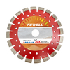 200/220mm*8*30mm U type grooving Tuck Point Saw Blade For Cutting Concrete Walls Brick