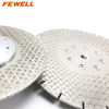 230*M14 double side electroplated blade 9inch diamond segmented saw blade for cutting marble and granite