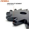 Tungsten carbide tipped 125x15/16x22.23mm tuck point blade for grooving heating warming floor fermacell plates 