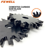 High quality tungsten carbide 120x15/17/20/30/35x22.23mm saw blade plates for wood plasterboard