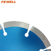 High quality 105-180mm 4-7inch cold press 7mm height segmented diamond saw blade for cutting general purpose , stone , brick and concrete