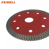 High quaity Hot Press 4.3/4/5inch sintered 110/115/125*10mm diamond X turbo diamond disc for cutting ceramic tile