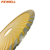DIY Cold Press 6nch 150*10*25.4mm wave turbo diamond saw blade for cutting concrete granite