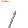 High quality 6/8mm round shank Carbide single Tip Ceramic Porcelain Tile Glass Drill Bit for Glass Tile