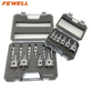 10pcs 16/18/20/22/25/30/35/45/50/53mm Premium grade Tungsten Carbide Tip Core Drill Bit hole opener cutter series TCT Hole Sawset For Stainless Steel metal