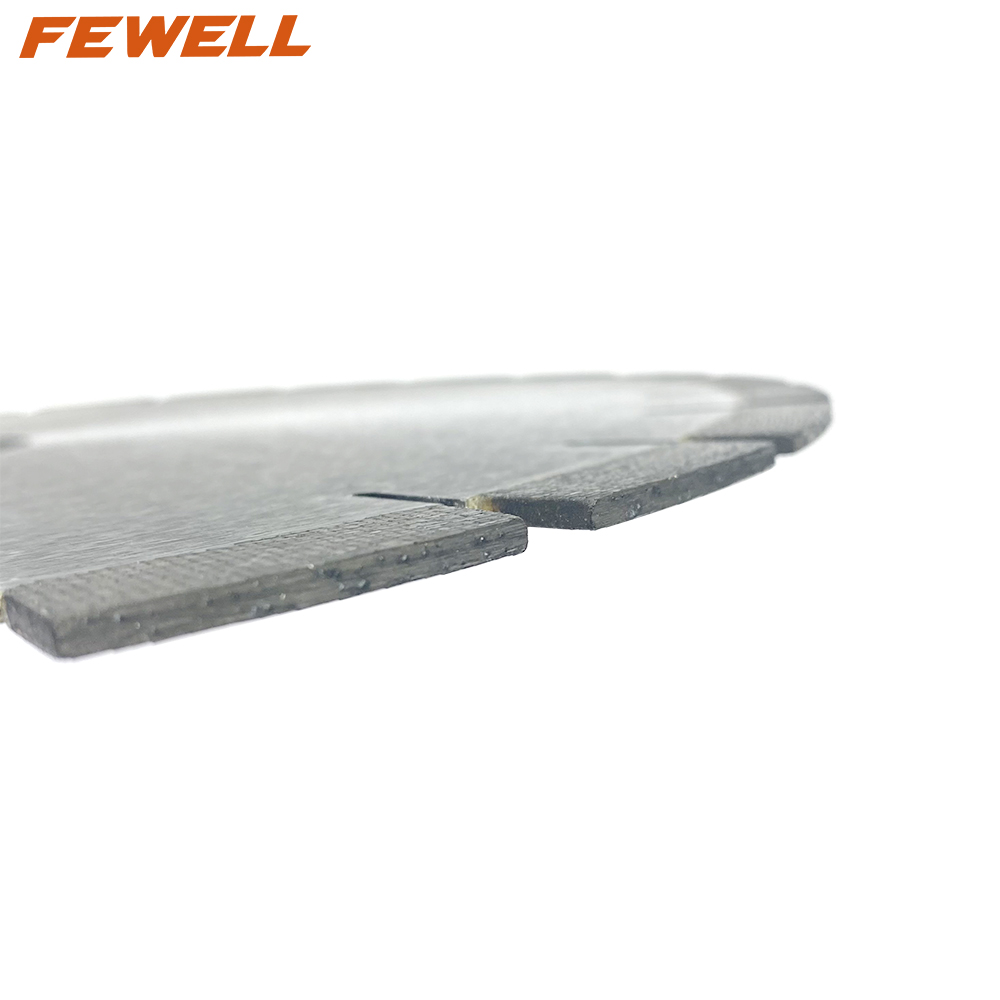 Premium quality 14/16inch 350/400*15*50mm Silver Brazed arix segment silent diamond saw blade for wet cutting granite