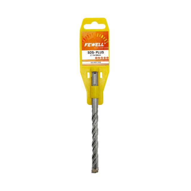  High quality Cross Tip SDS plus 1/2" 13*160mm Double Flute Electric hammer Drill Bit for Concrete wall masonary Granite
