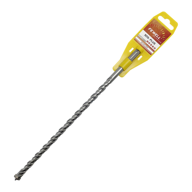 High quality Cross Tip SDS plus 12*310mm well Double Flute Electric hammer Drill Bit for Concrete wall masonary Granite