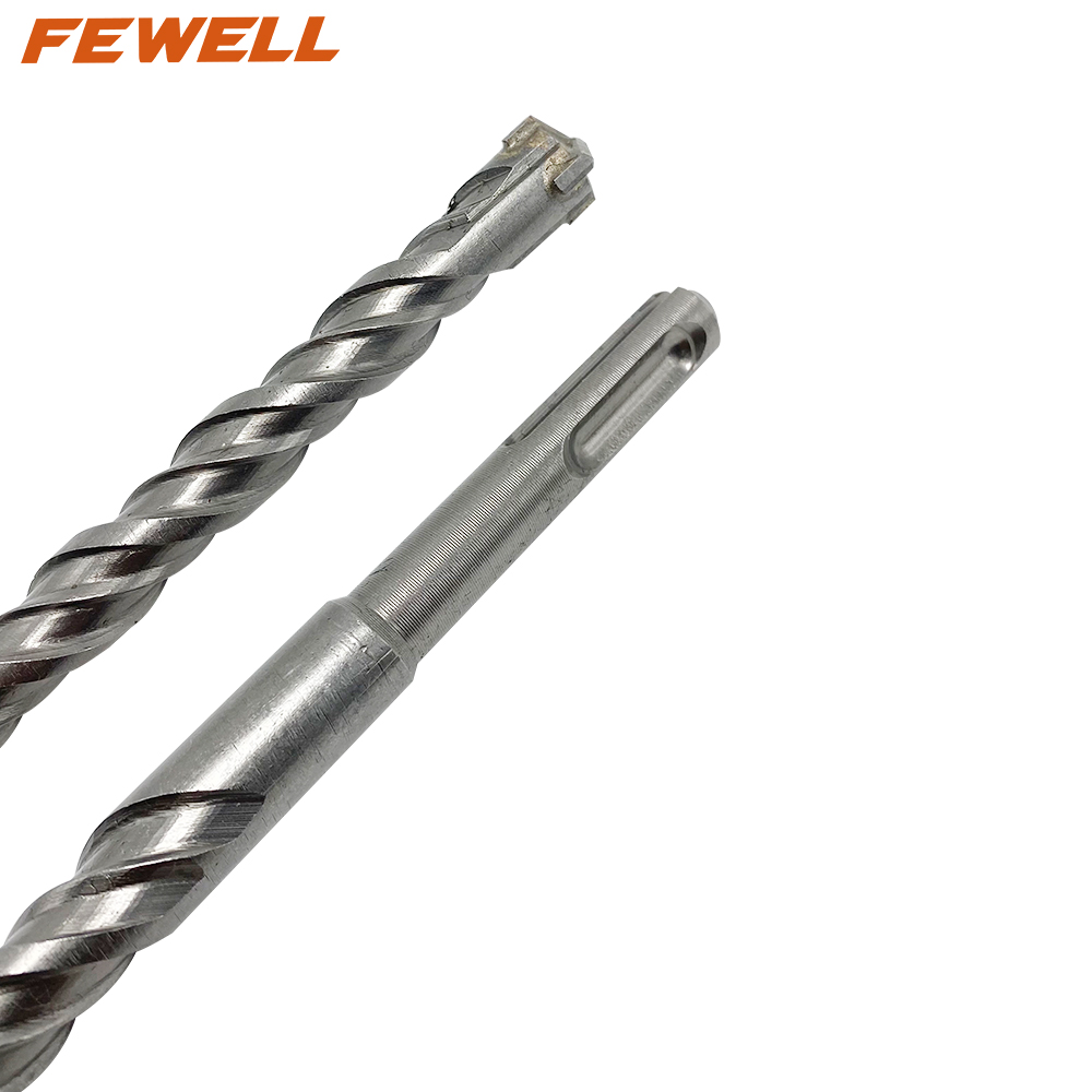  High quality Cross Tip SDS plus 14*160/310mm Double Flute Electric hammer Drill Bit for Concrete wall hard rock Granite