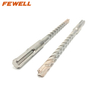 Top quality SDS Plus tungsten Carbide cross Tip 8/10/12/14/16mm single Flute Electric rotary hammer Drill Bit for Concrete wall rock Granite
