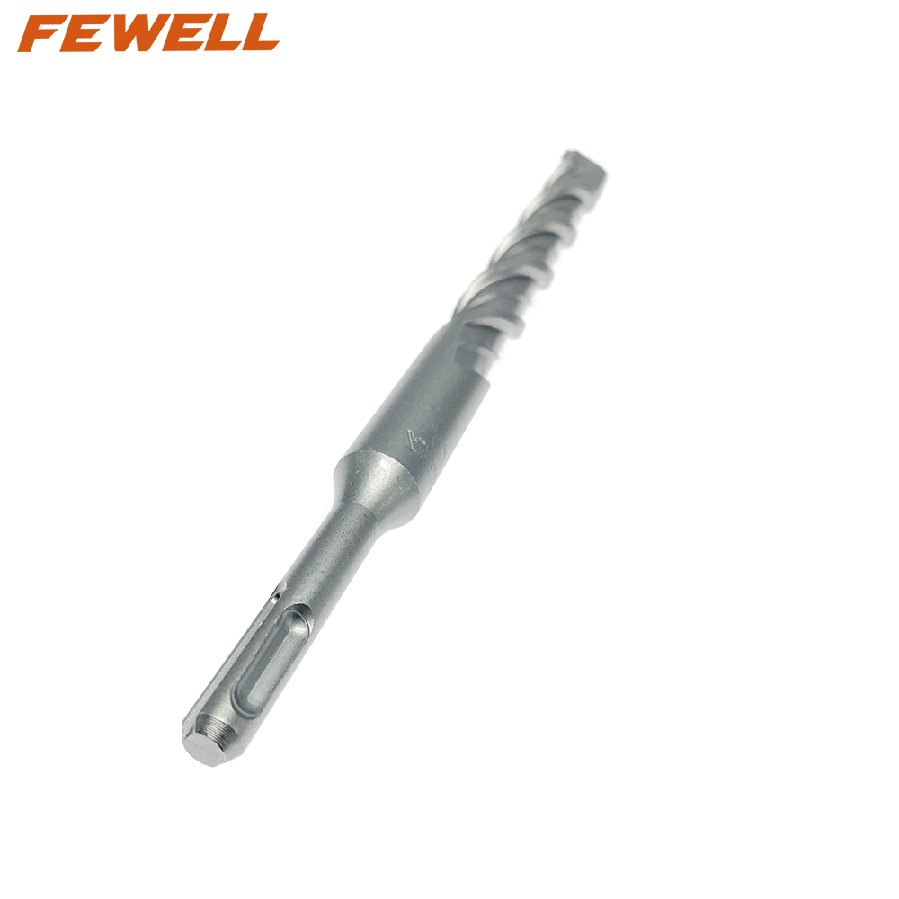 High quality SDS Plus Carbide Single Flat Tip 20*260/350/500/600/800/1000mm Double Flute Electric hammer Drill Bit for Granite Concrete wall Masonry drill bits for granite 