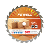 High quality 9inch 230mm*24T/30T/40T/60T tct circular saw blade for wood cutting