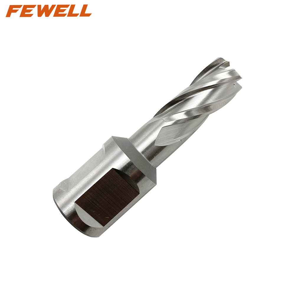 Hole drill bit weldon Shank 12/14/16/18/20/22*30mm HSS Annular Cutter for magnetic base drill Metal drilling