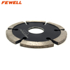 Cold Press 3inch 79mm Segmented diamond saw blade for dry cutting concrete granite brick