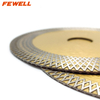 115/125mm Super Thin Diamond Cutting Disc Mesh Turbo Diamond Saw blade For Cutting And Grinding Porcelain Tile