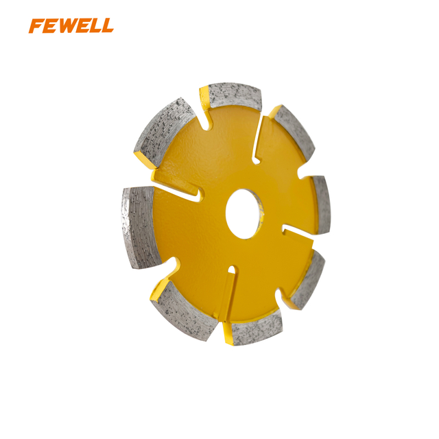 4.5inch Tuck Point Crack Chaser Diamond Blade Good Performance 115mm for Concrete Wall Brick 6.4mm Thickness with TCT Segments