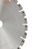 Short Segments Laser Welded Turbo Diamond Saw Blade for Concrete Block Road Walls Cutting
