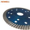 High quality 115*2.2*10*22.23mm 4.5inch Hot Press Diamond Turbo Saw Blade for Cutting granite
