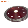 105*10*110*20mm Hot Press 4inch high quality turbo diamond saw blade for cutting tile porcelain 