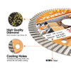 High quality ultra thin turbo diamond saw blade for cutting ceramic tile granite concrete