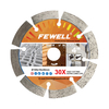 High quaity 105-350mm 4-14inch cold press 10mm height segmented diamond saw blade for cutting general purpose , stone , brick and concrete
