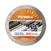 High quality 105*1.7*10*20mm cold Press 4inch continuous rim diamond cutting disc for cutting tile